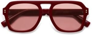 Lentes tipo aviador unisex