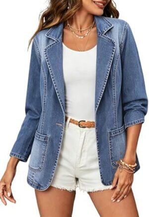 Blazer de mezclilla